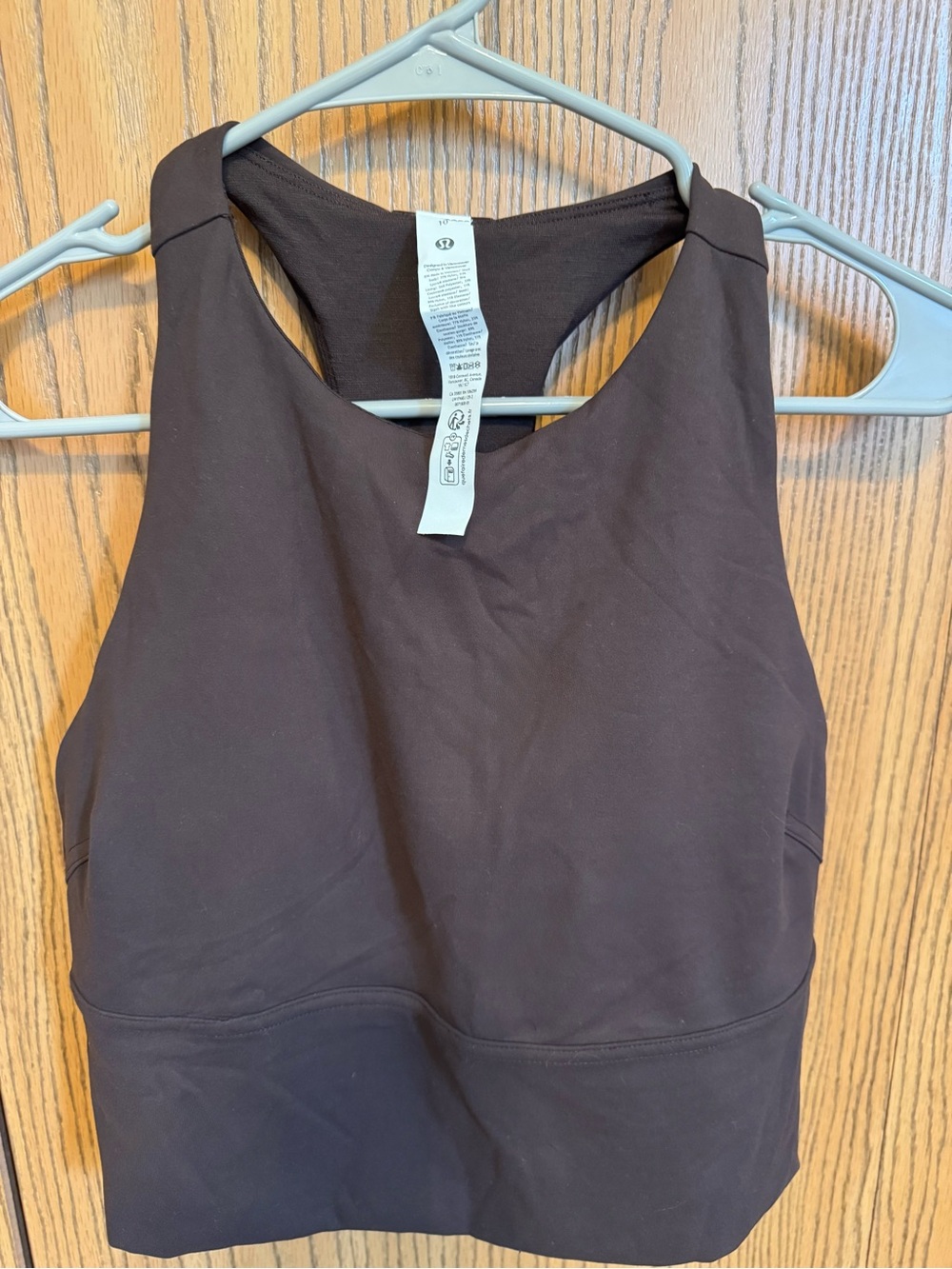 lululemon athletica Logo Elastic Everlux Shelf Tank Top